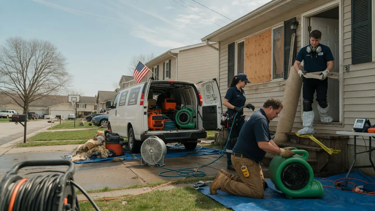 Water Damage Restoration in Duck, WV near me